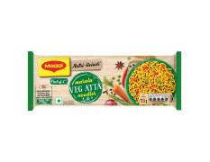 MAGGI Nutri-licious Veg Atta Masala Noodles, Instant Noodles with 20 Spices & Herbs, Source of Fibre & Iron, Atta Noodles with Appetizing Aroma & Delicious Taste, 290 grams