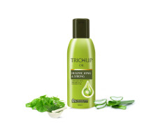 Trichup Healthy, Long & Strong Hair Oil - with The Natural Goodness of Sesame & Coconut oil and Enriched with Aloe Vera & Neem (200ml) (Pack of 2)