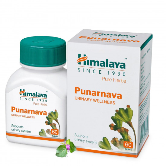 Himalaya Punarnava Tablets - 60 Count