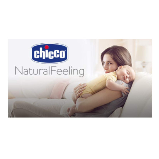 Chicco Natural Feeling 330ml Baby Milk Feeding Bottle with Wide Neck, Anti-Colic for Easy Milk Flow, for Babies & Toddlers 6m+ (Blue) Chicco Natural Feeling 330ml Baby Milk Feeding Bottle with Wide Neck, Anti-Colic for Easy Milk Flow, for Babies & Toddlers 6m+ (Blue)