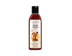 Jiva Pain Calm Oil 120 ml | Blend Of 5 Ayurvedic Oils | Relieves Knee, Legs, Shoulder, Muscle & Joint Pain | Controls Swelling And Joint Inflammation | 100% Natural (Pack Of 2)