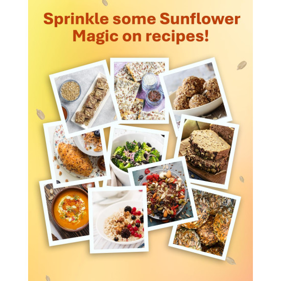 True Elements Sunflower Seeds 1kg - Raw Seeds for Eating | Healthy Snacks | High in Vitamin, Fibre & Protein | Non - GMO | Diet Food | Gluten free | Premium Raw Sunflower Seeds