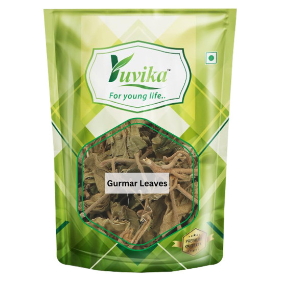 YUVIKA Gurmar Leaves - Gudmar Leaves - Gymnema Sylvestre - Periploca Of The Woods 100 Grams