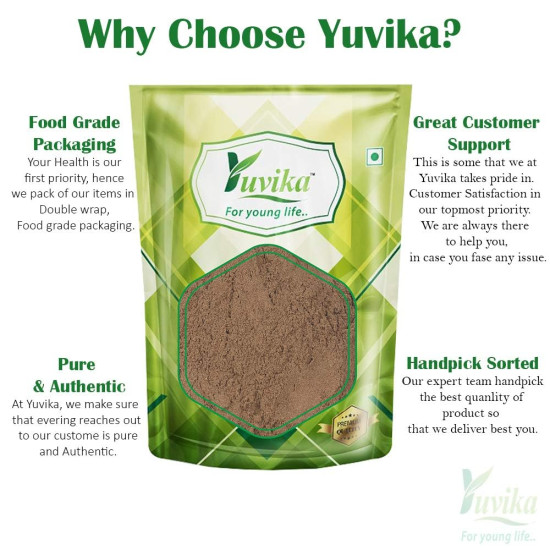 YUVIKA Kutki Powder- Katuki Powder - Picrorhiza Kurroa - Hellabore 100 Grams