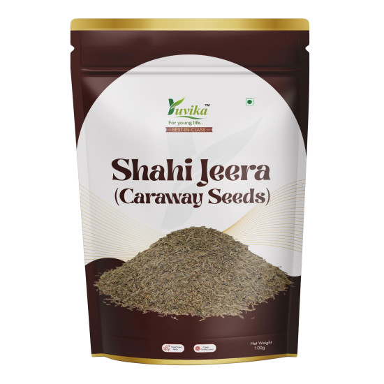 Yuvika Shahi Jeera - Jeera Kala Asli - Black Cumin Seeds 100 Grams Yuvika Shahi Jeera - Jeera Kala Asli - Black Cumin Seeds 100 Grams