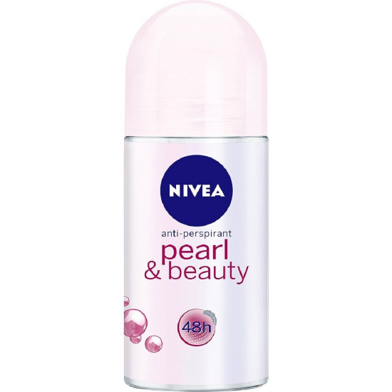 Nivea Pearl & Beauty Deodorant Roll-On - 25 ml (Pack of 2)