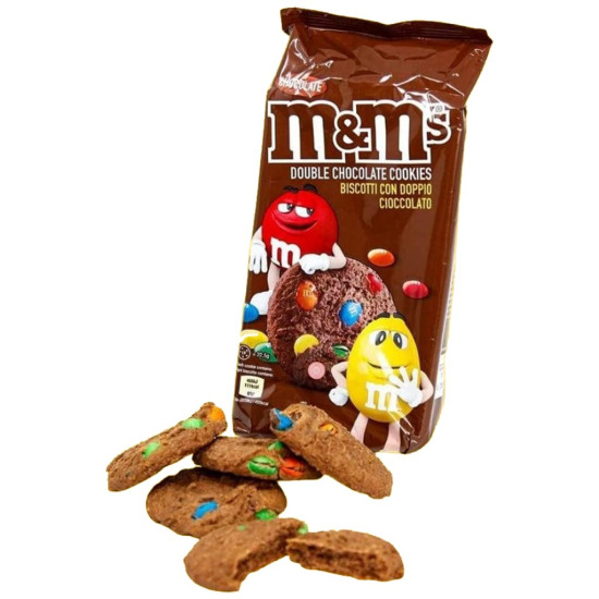 M and M MARS Double Chocolate Cookies, 180 g