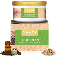 Vaadi Herbals Foot Cream, Clove And Sandal Oil, 150G
