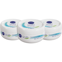 NIVEA Soft Moisturizing Creme, 6.8 Ounce (Pack of 3)