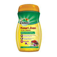 Zandu Kesari Jivan Sugar free Chyawanprash - 900g with Anti Age Action Formula| Clinically Tested Suitable for diabetic | Improves Respiratory & Digestive Health, Builds Energy,Strength & Stamina