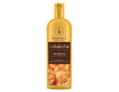 Indulekha Bringha, Shampoo, 200ml, for Hair Fall Control, with Bringharaj Extracts, Amla, Shikakai, Paraben-Free, for Men & Women