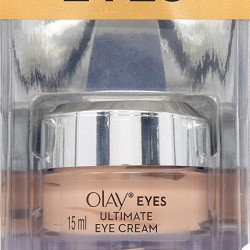 olay eye cream | Reduces Dark Circle, Wrinkles and Puffiness | With Peptides and Niacinamide | Normal, Oily, Dry & Combination Skin l Paraben & Sulphate free | (15ml, (Ultimate Eye Cream)
