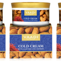 Vaadi Herbals Cold Cream, 150g (Pack of 3)