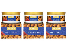 Vaadi Herbals Cold Cream, 150g (Pack of 3)