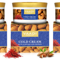 Vaadi Herbals Cold Cream, 150g (Pack of 3)