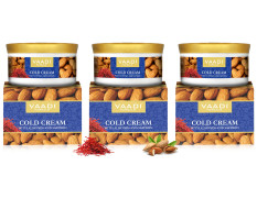 Vaadi Herbals Cold Cream, 150g (Pack of 3)