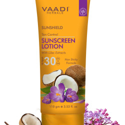 Vaadi Herbals Sunscreen Lotion SPF-30 - All-Season UV Protection