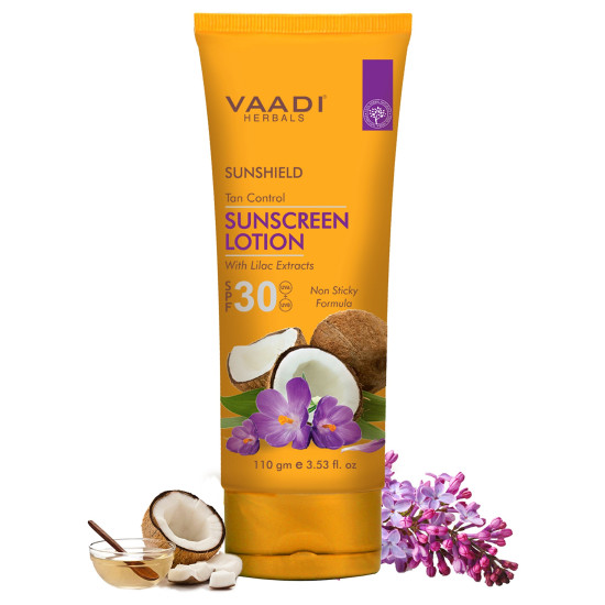 Vaadi Herbals Sunscreen Lotion SPF-30, 110g