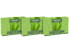 Vaadi Herbals Breezy Aloe Vera Soap, 75g (Pack of 3)