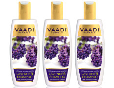 Vaadi Herbals Intensive Repair System Lavender Shampoo, 350ml (Pack of 3)