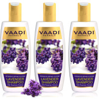 Vaadi Herbals Intensive Repair System Lavender Shampoo, 350ml (Pack of 3)