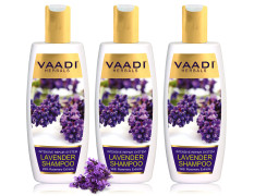Vaadi Herbals Intensive Repair System Lavender Shampoo, 350ml (Pack of 3)