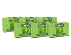Vaadi Herbals Super Breezy Aloe Vera Soap, 75g (Pack of 6)