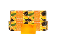Vaadi Herbals Fresh Papaya Soap, 75g (Pack of 6)