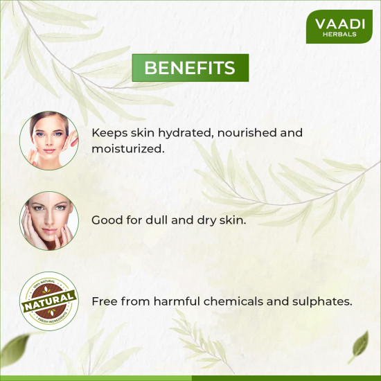 Vaadi Herbals Fresh Papaya Soap, 75g (Pack of 6)