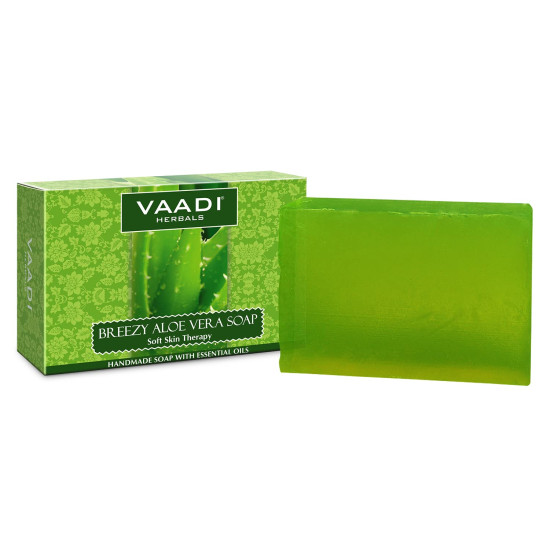 Vaadi Herbals Breezy Aloe Vera Soap, 75g