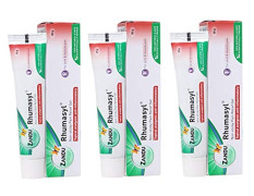 Zandu Rhumasyl Gel, White, 30 ml, Pack of 3