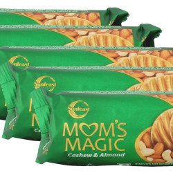 Spencer's Combo - Sunfeast Mom's Magic Cashew and Almonds, 100g (Pack of 5) Promo Pack