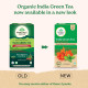 A TATA Product - Organic India Tulsi Green Tea Pomegranate - 25 Tea Bags, Certified Organic, Stress Relief, Rich in Antioxidant, Tulsi & Pomegranate Infusion