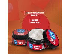 Set Wet Hair Wax For Men - Glaze Wax, 60g | Healthy Shine, Strong Hold, Restylable Anytime, Easy Wash off | No Paraben, No Sulphate, No Alcohol