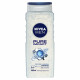 Nivea Men Body Wash, Pure Impact With Purifying Micro Particles, Shower Gel For Body, Face & Hair, 500 ml