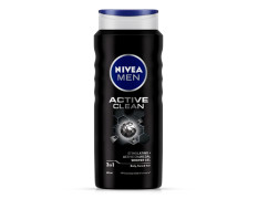 NIVEA MEN Active Clean Shower Gel, 500g