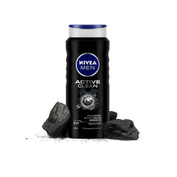 NIVEA MEN Active Clean Shower Gel, 500g