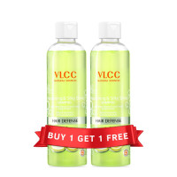 VLCC Nourishing & Silky Shine Shampoo - B1G1 - 350ml X 2 (700ml) | Stronger, Silkier Hair | Helps Prevent Frizzy Hair, Easy to Manage Hair Shampoo | Soy Proteins and Almond Shampoo.