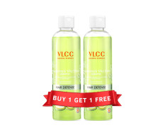 VLCC Nourishing & Silky Shine Shampoo - B1G1 - 350ml X 2 (700ml) | Stronger, Silkier Hair | Helps Prevent Frizzy Hair, Easy to Manage Hair Shampoo | Soy Proteins and Almond Shampoo.