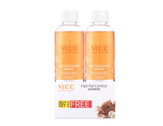 VLCC Hair Fall Control Shampoo - B1G1 - 350ml X 2 (700ml) | Stronger, Thicker Hair. Helps Control Hair Fall | Hair Fall Shampoo | Improved Scalp Health with Khus & Coconut Oil.