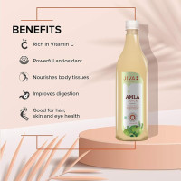 Jiva Amla Juice - 1L(Pack of 2) | 100% Pure & Natural | Helpful In Digestion | Enhance Skin, Hair & Eye