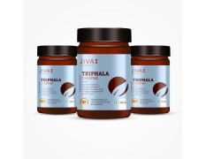 Jiva Triphala Churna (100 x 3) 300g | Ayurvedic Triphala Powder with Amla, Harad & Baheda | Improves Digestion, Colon Cleanse, Gut Health, Immunity | Natural Detox | Contains Bioactive & Antioxidants