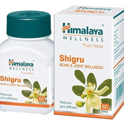 Himalaya Wellness Pure Herbs Shigru Bone & Joint Wellness - 60 Tablet ( Pack Of 5 )
