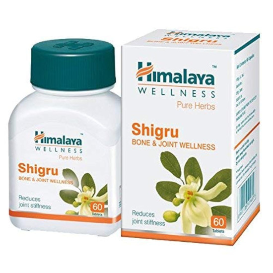 Himalaya Wellness Pure Herbs Shigru Bone & Joint Wellness - 60 Tablet ( Pack Of 5 )