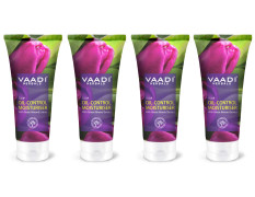 Vaadi Herbals Tulip Oil Control Moisturizer, 60g (Pack of 4)