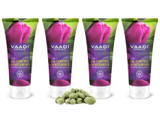 Vaadi Herbals Tulip Oil Control Moisturizer, 60g (Pack of 4)