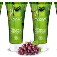 Vaadi Herbals Bamboo Age Defying Moisturizer, 60g (Pack of 4)