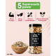 True Elements 5 in 1 Super Seeds Mix 125g - Roasted Sunflower, Pumpkin, Flax, Watermelon & Chia Seeds, Healthy Snacks for Weight Loss
