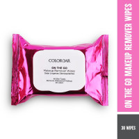 Colorbar Remover Wipes, 30 Wipes (150mmx200mm) | Enriched with Aloe vera, Chamomile, & Glycerin | Suitable for All Skin Type.