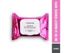 Colorbar Remover Wipes, 30 Wipes (150mmx200mm) | Enriched with Aloe vera, Chamomile, & Glycerin | Suitable for All Skin Type.